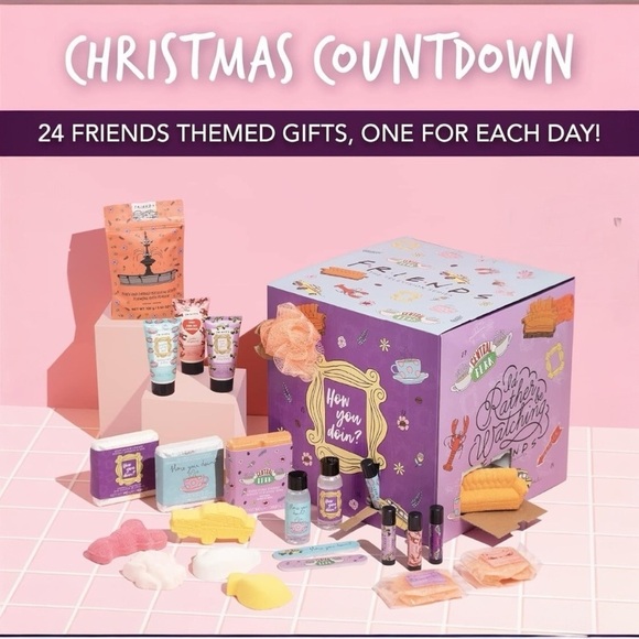 Friends TV Show 24 Beauty Days Advent Calendar with Friends Makeup Bag NEW - Picture 6 of 14